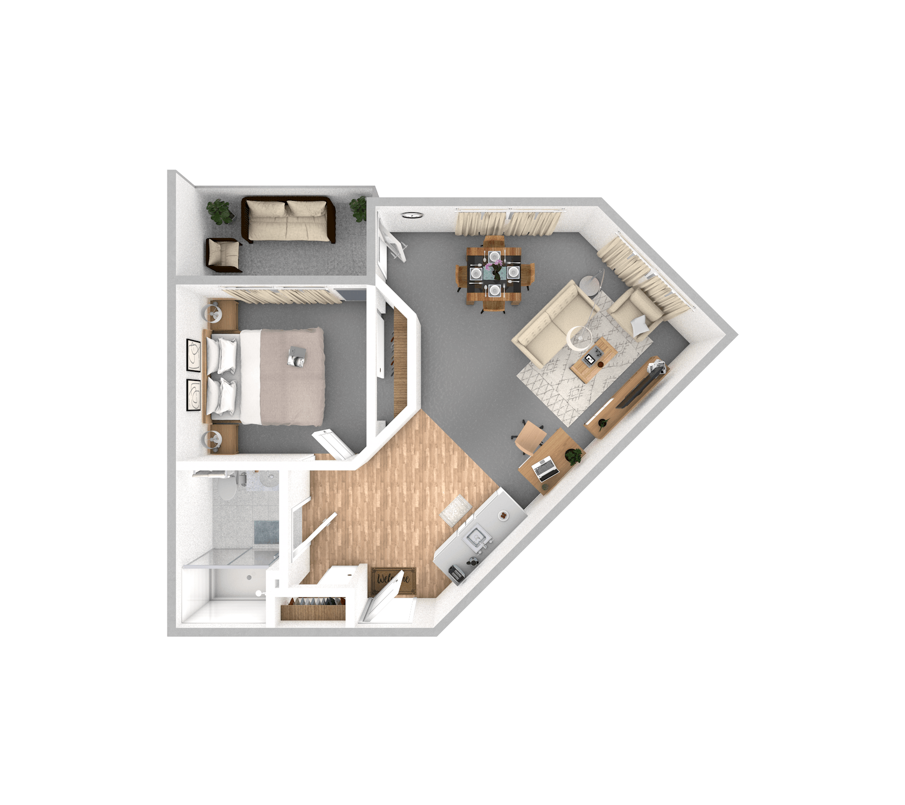 Bunting floor plan