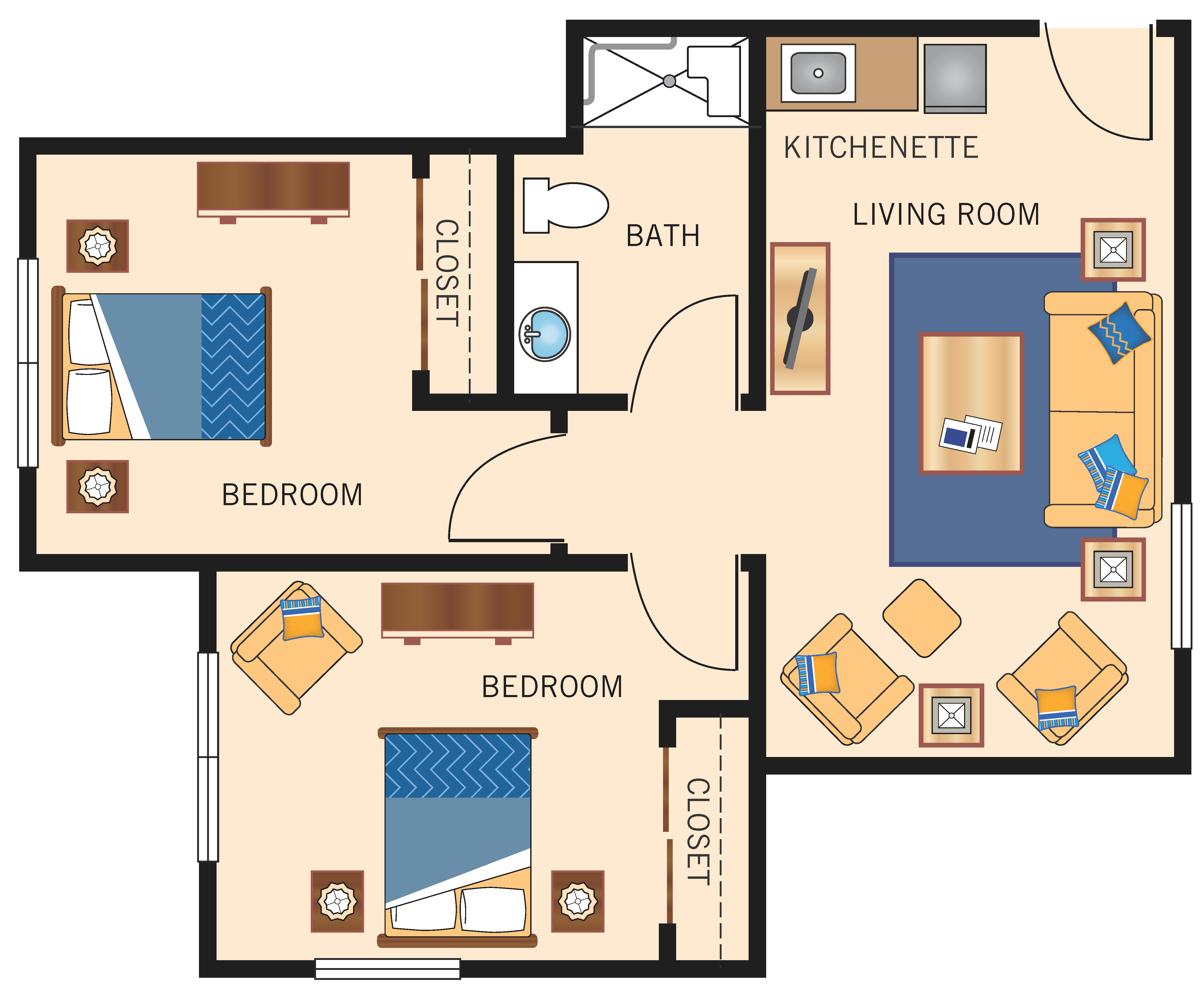 Two Bedroom